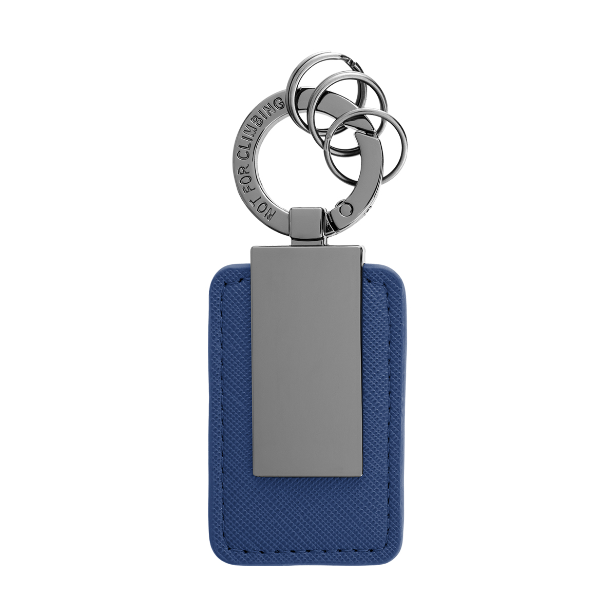Leatherette Carabiner Clip Key Tag 6