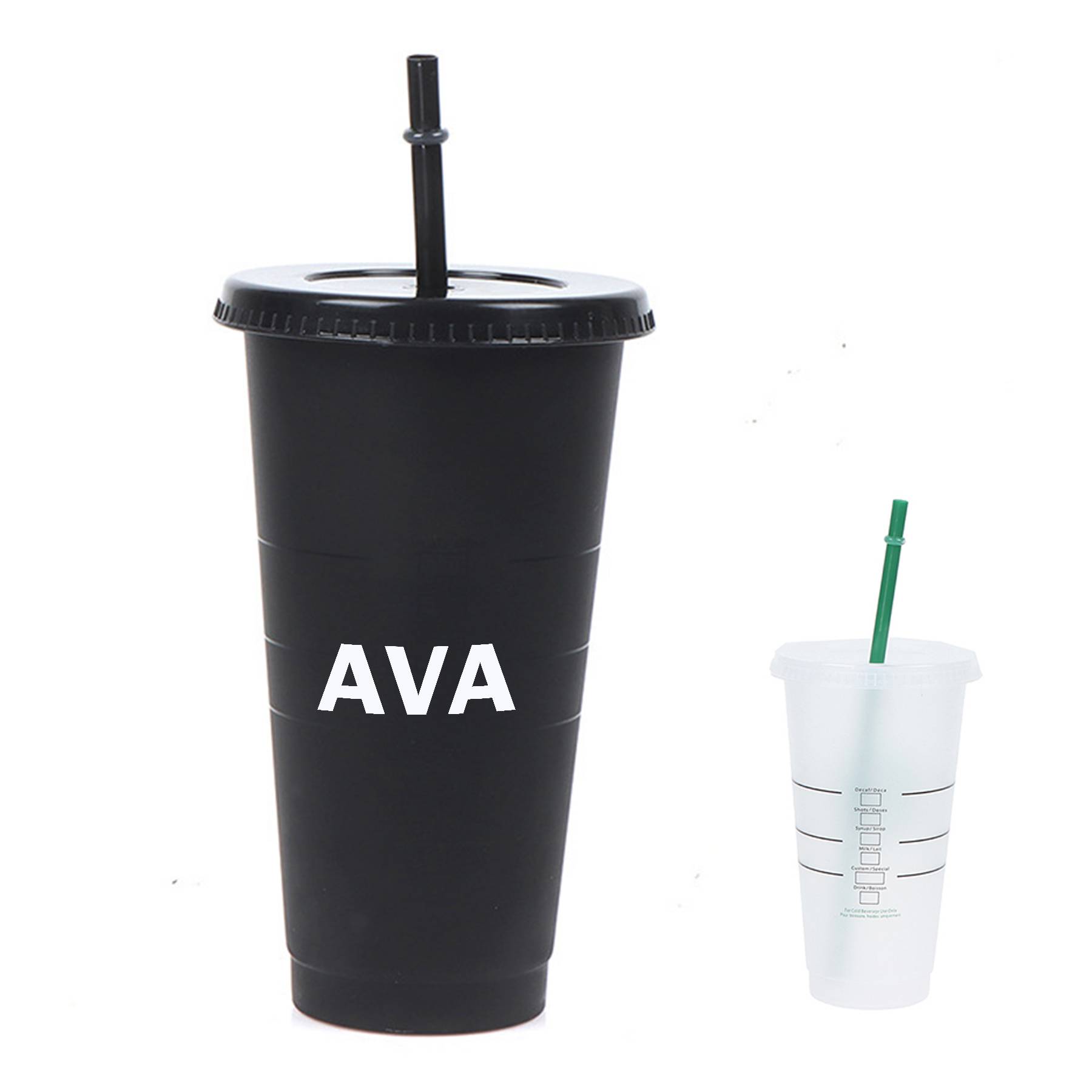 23oz Polypropylene Straw Cup 13