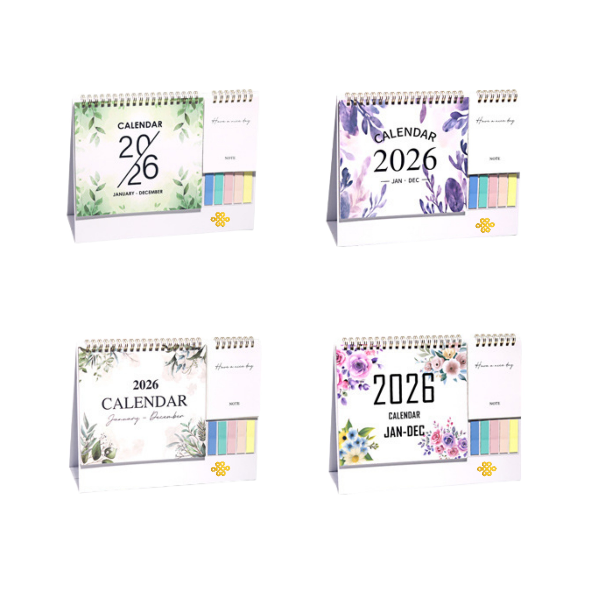 2026 Desk Calendar - OCEAN 4