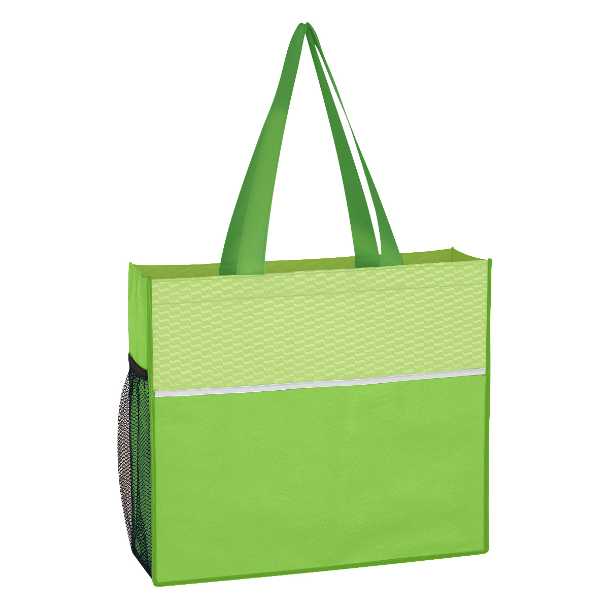 Non-Woven Wave Design Tote Bag 4