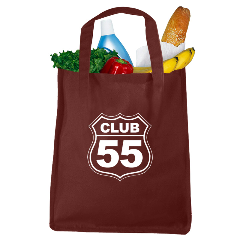 Canvas Book Bag, custom tote bag with logo imprint 8