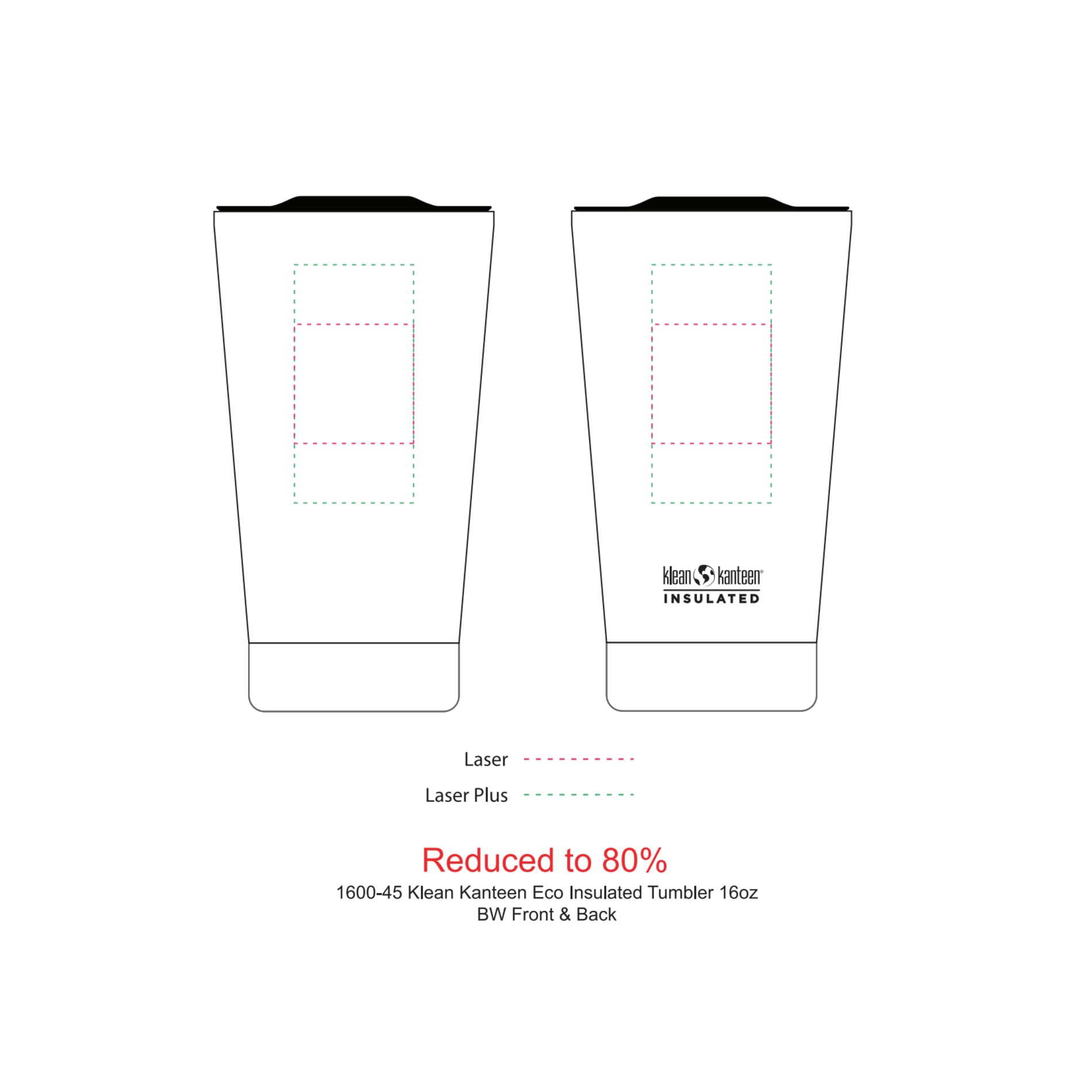 Klean Kanteen Eco Insulated Tumbler 16oz 53