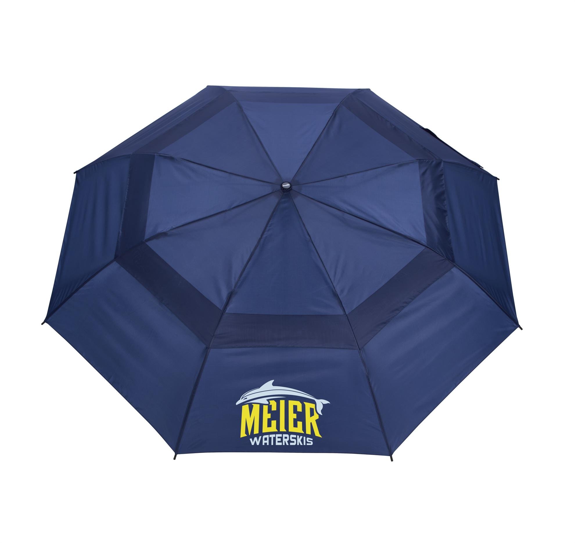 Shed Rain™ Windjammer® 58" Vented Wooden-Handled Auto-Open Jumbo Compact Umbrella 82