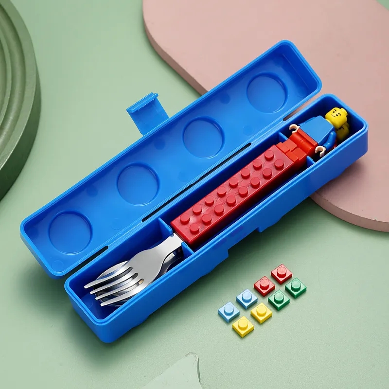Building Blocks Children's Tableware Set 8