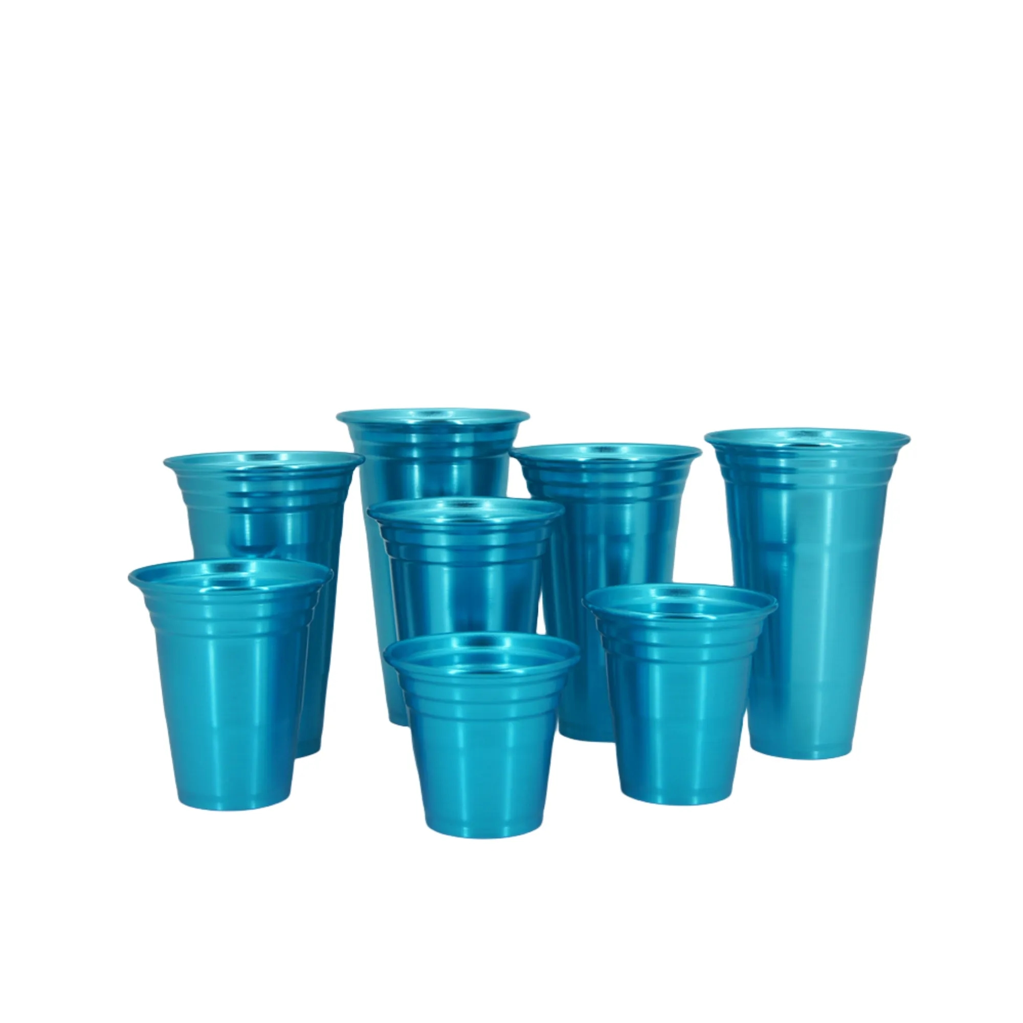 16.9 Oz Custom Logo Aluminum Reusable Stadium Party Beer Cup 6