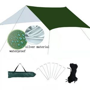 Rodless Outdoor Silver Coated Pergola Moisture-Proof Mat 4