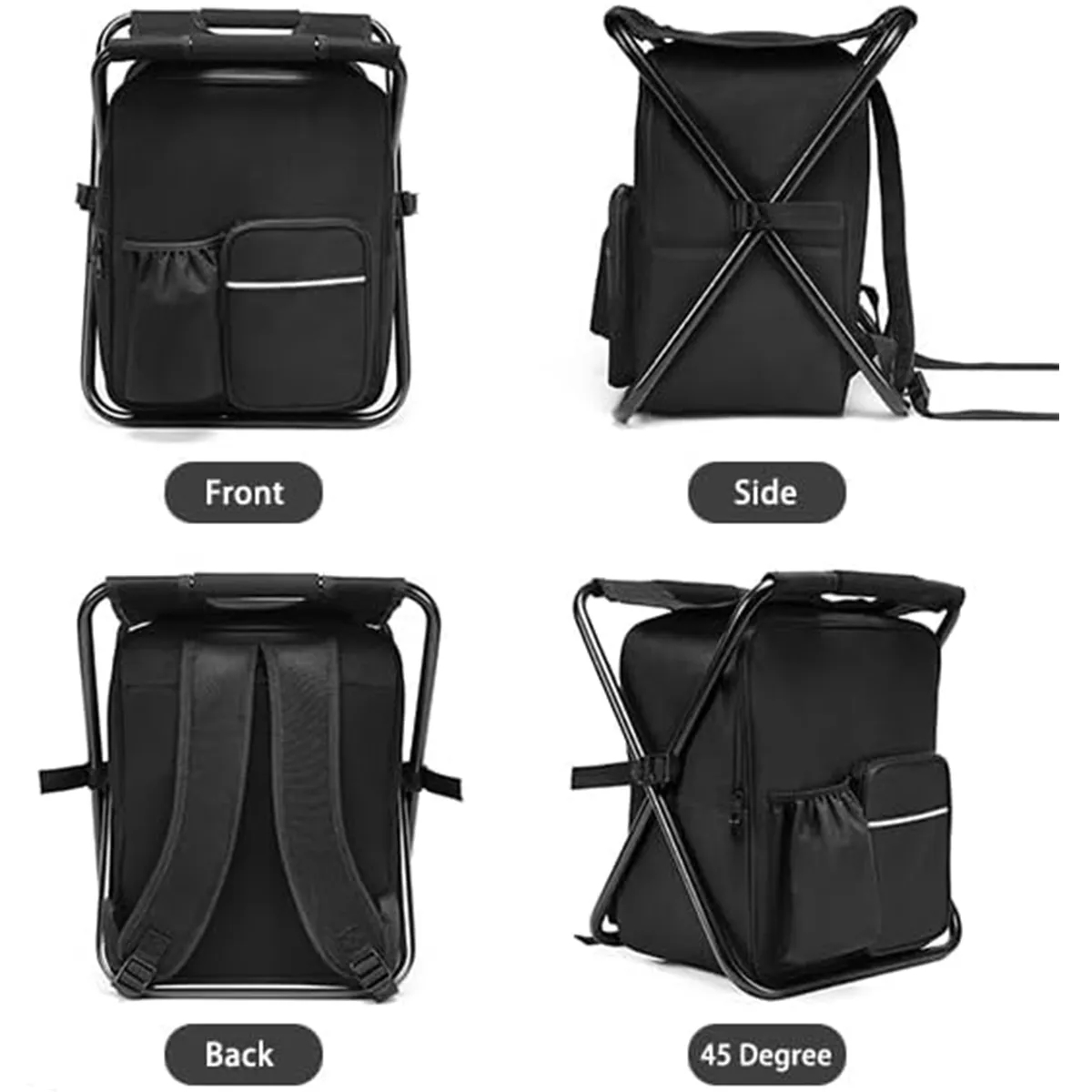 3 in 1 Portable Backpack Chair with Cooler Bag 3
