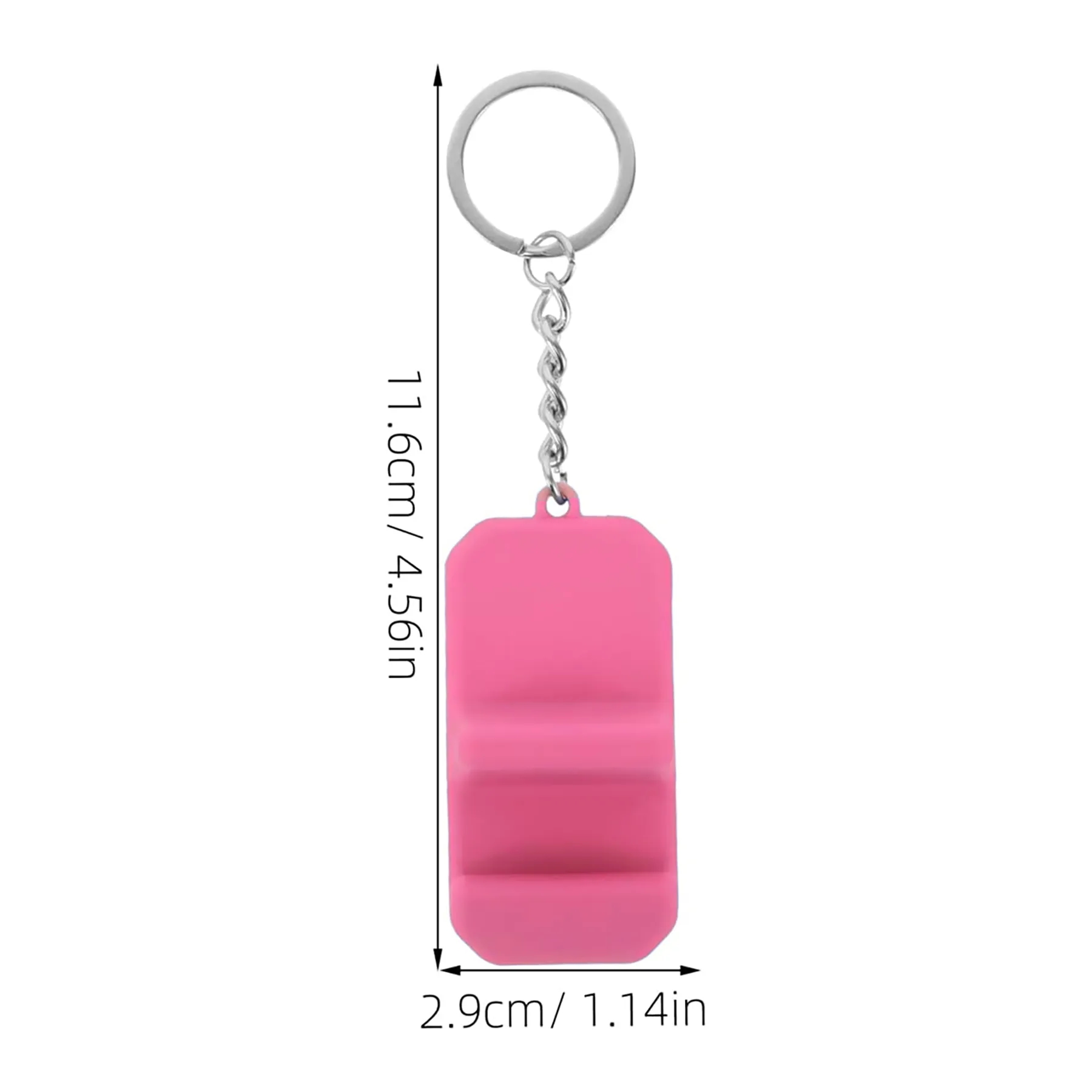 Creative Cell Phone Holder Keychain 4