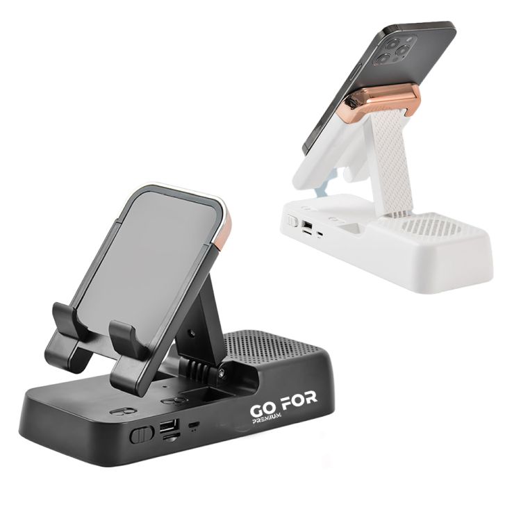 Cell Phone Holder with Wireless Speaker 3