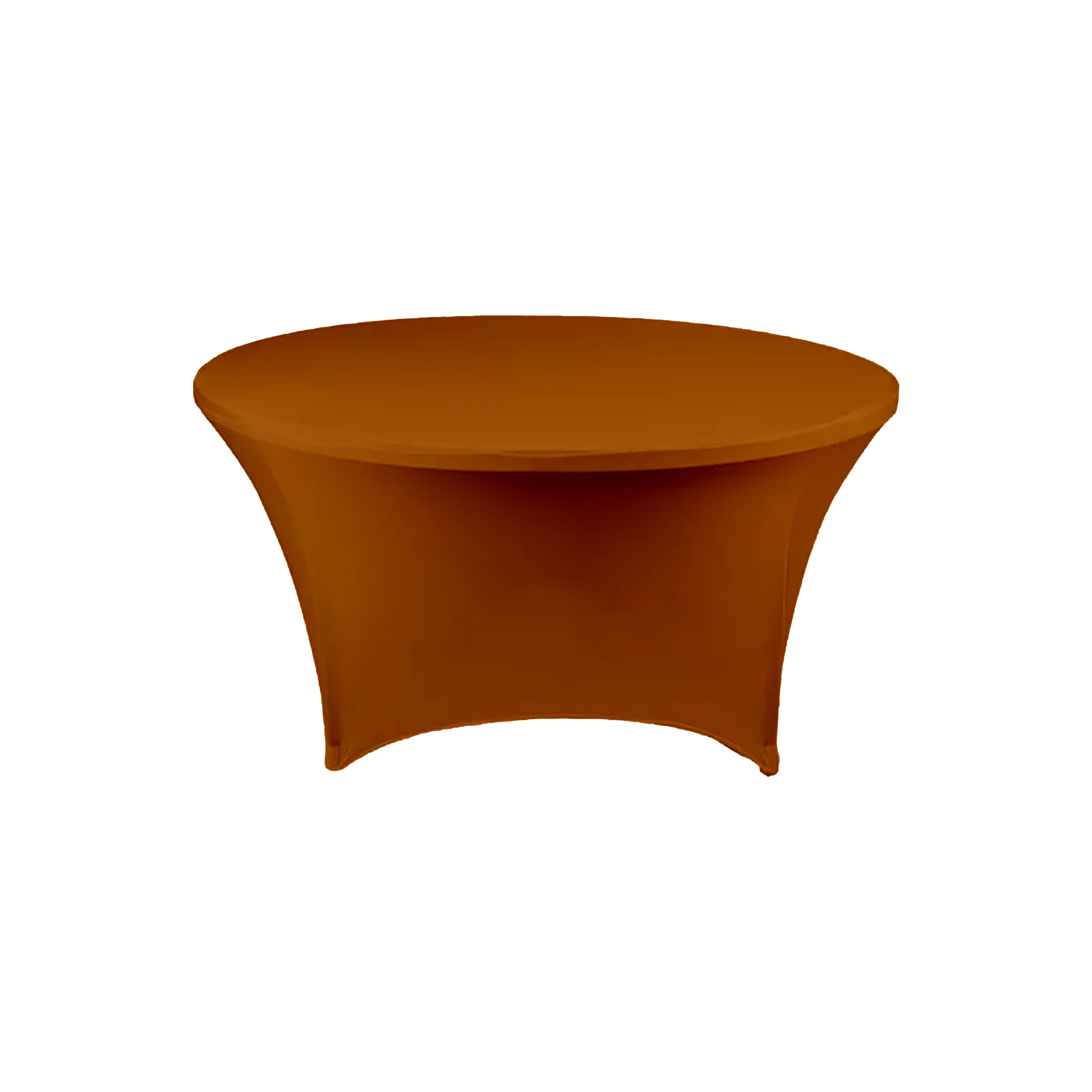 Navy Blue Fitted Round Table Cover 7