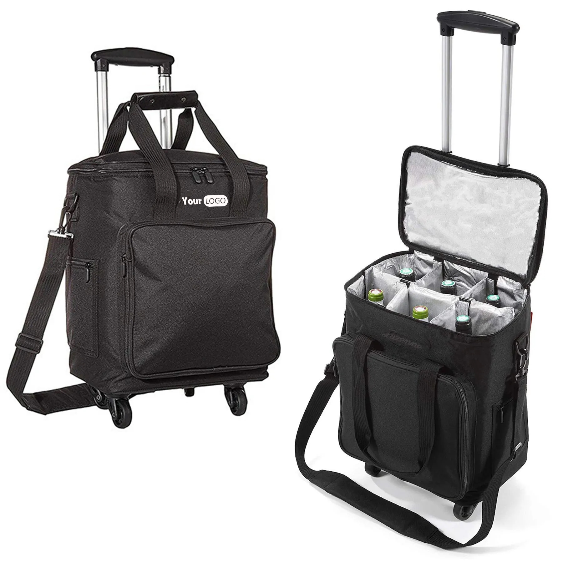 Wine Bags for Travel - 6 Bottle 1