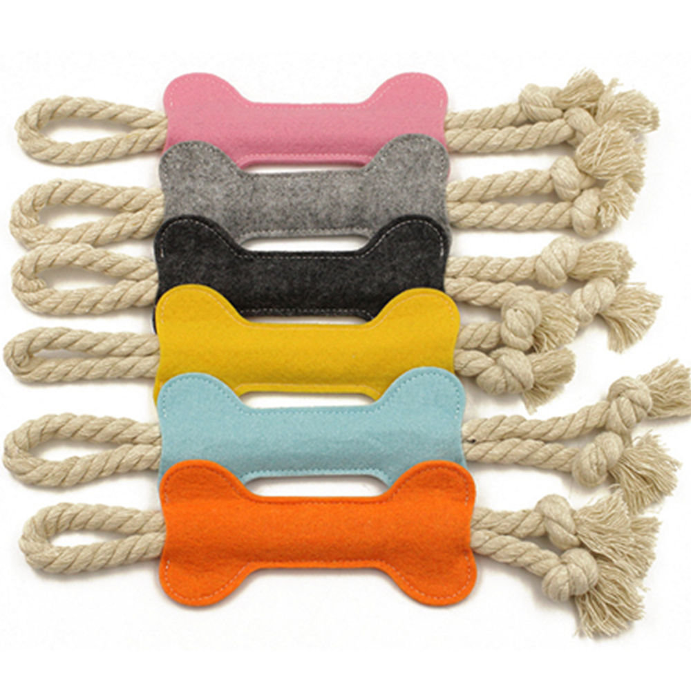 Pull And Tug Dog Bone Toy 3