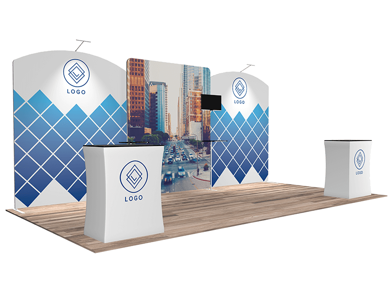 Quick N Fit Trade Show Display Booth 1206