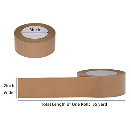 2inch x 55 YD Self Adhesive Kraft Tape 6