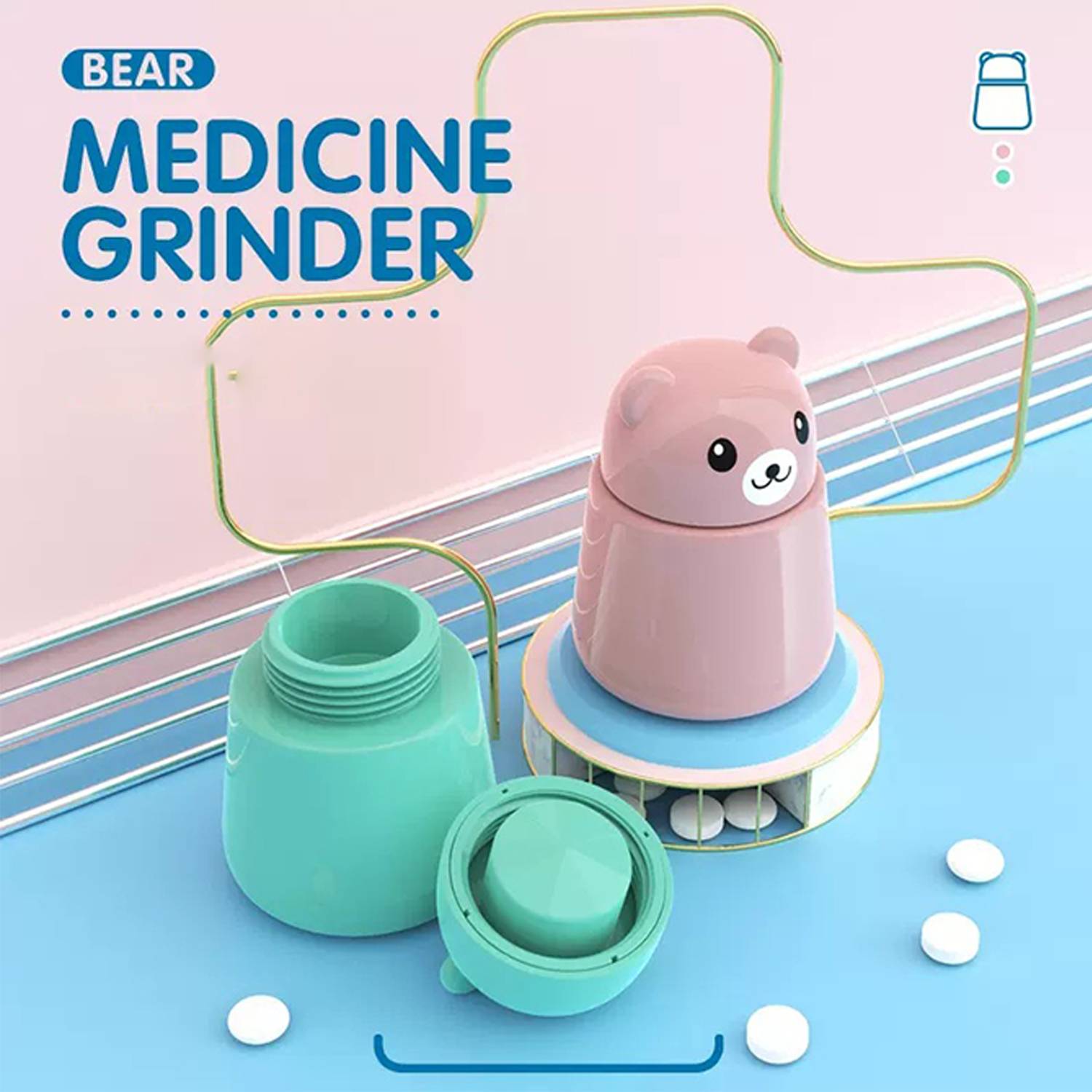 Portable Bear Medicine Grinder 3