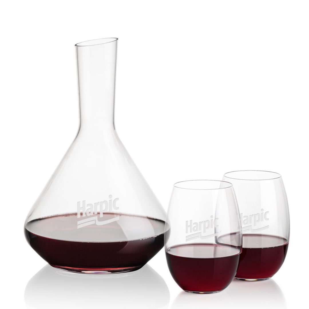 Terrassa Carafe & Carlita Stemless Wine