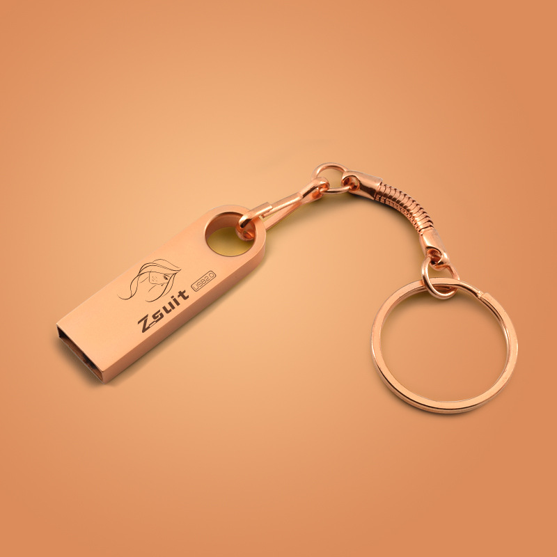 Metal USB Flash Drive with Key Ring 3