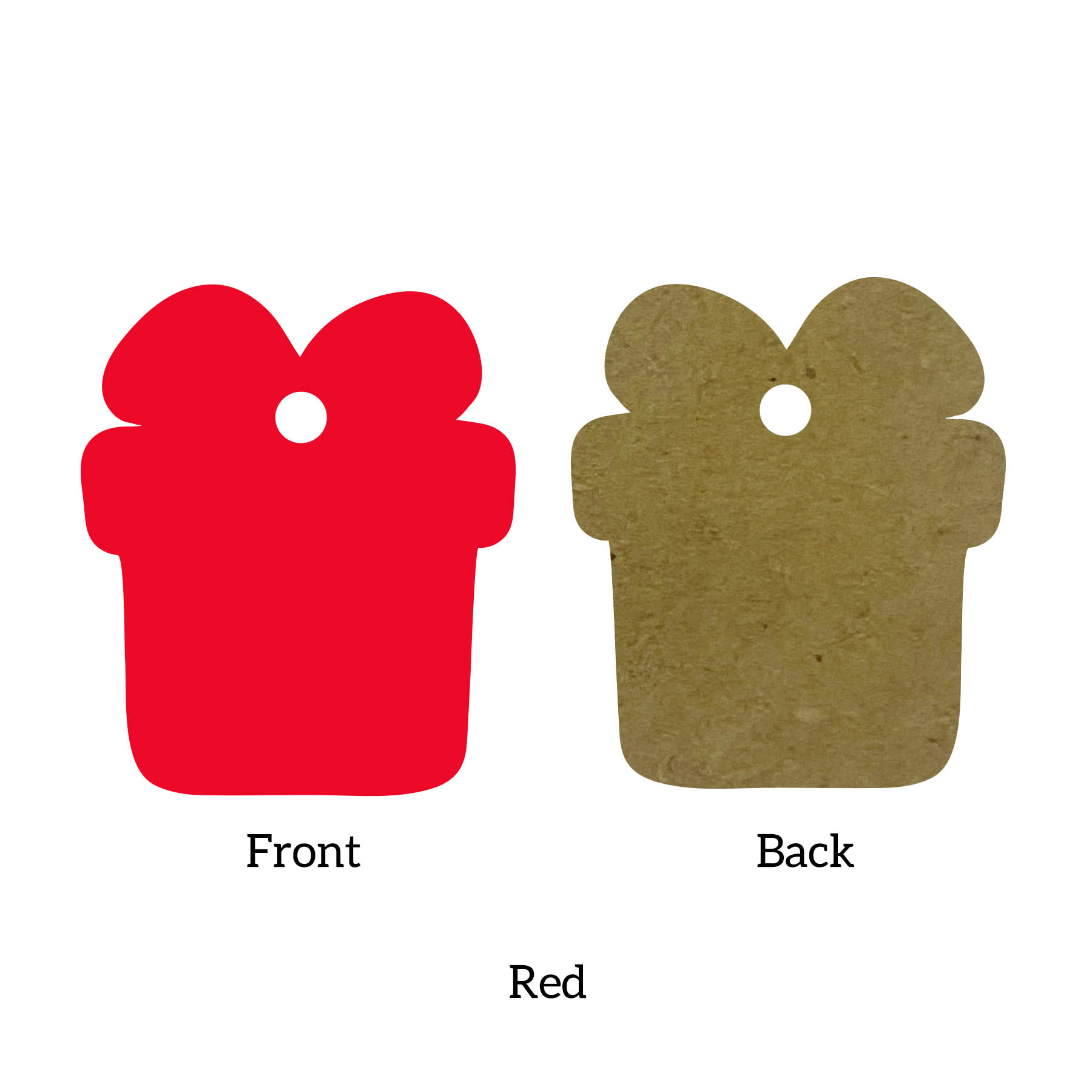 Free Shipping Solid Color Christmas Ornament - Gifts 12