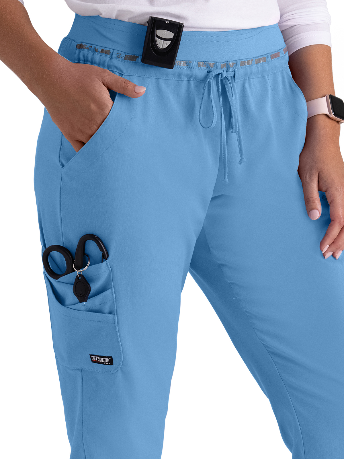 Grey's Anatomy Spandex Stretch - Women's Seven-Pocket Serena Scrub Pant 26