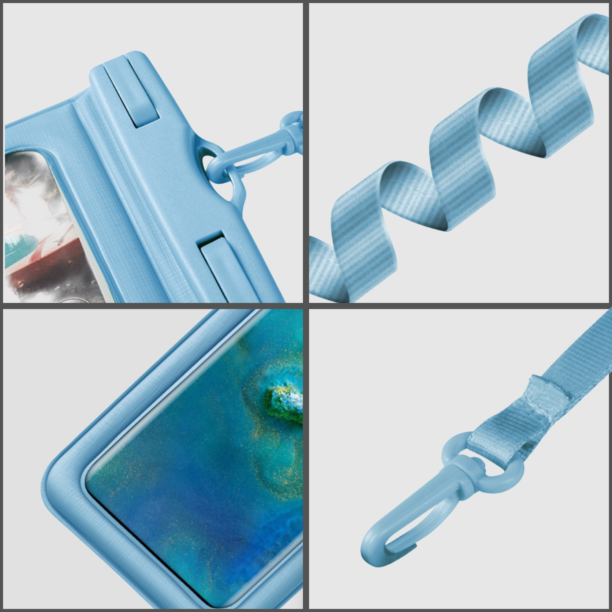 PVC Waterproof Phone Case for Whitewater Rafting 2