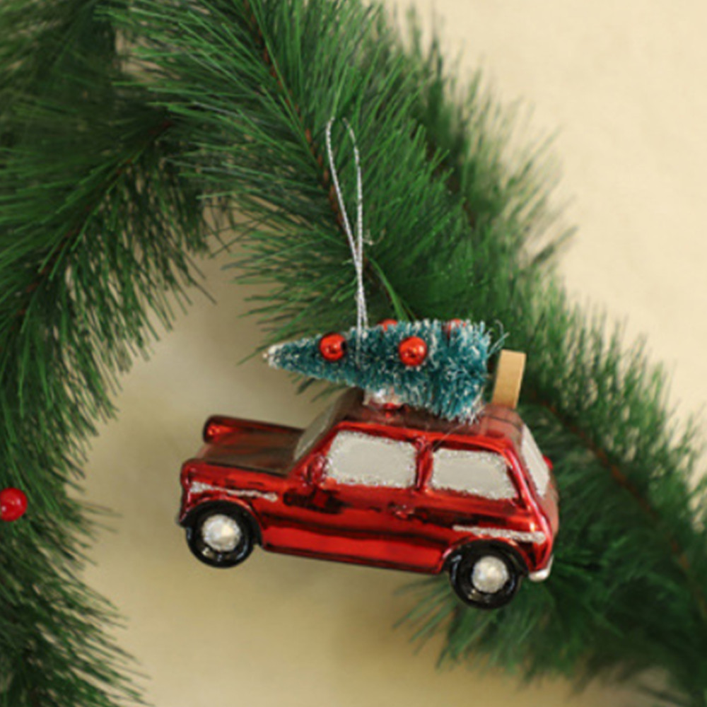 Car Shape Christmas Ornaments 2
