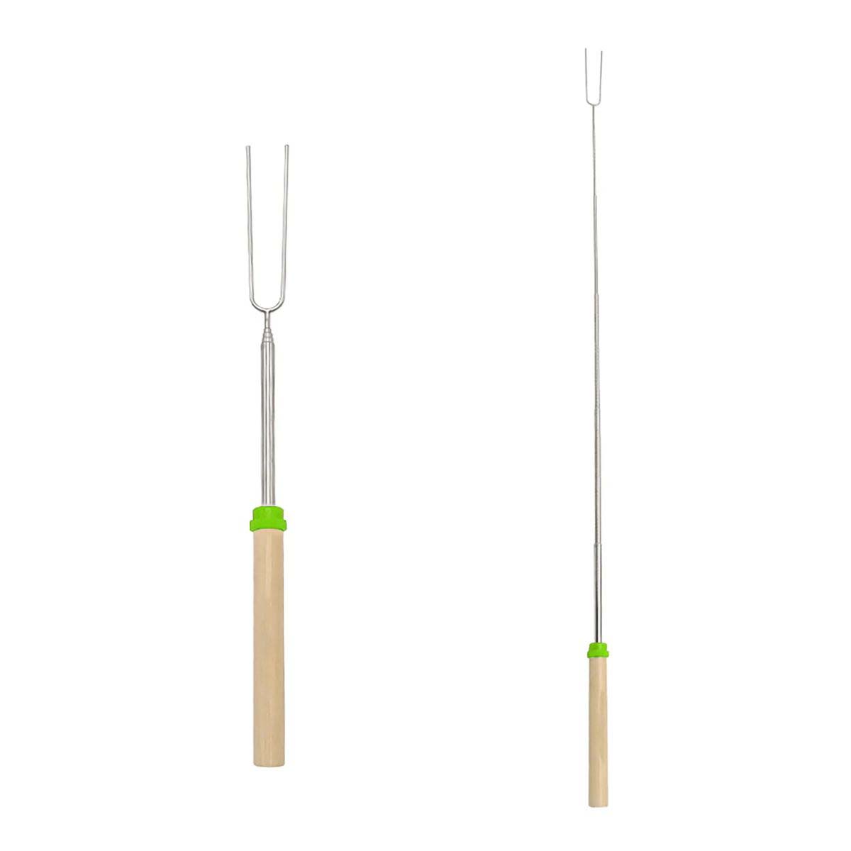 Extendable BBQ Fork for Marshmallows and Sausages 10