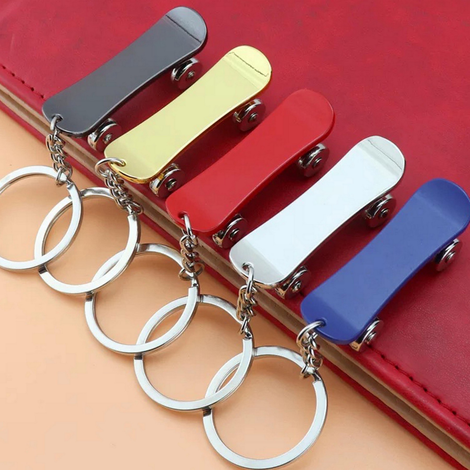 Mini Skateboard Keychain 3