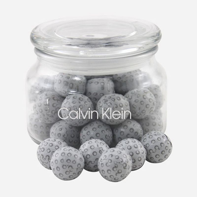 Jar with Chocolate Golf Balls 2