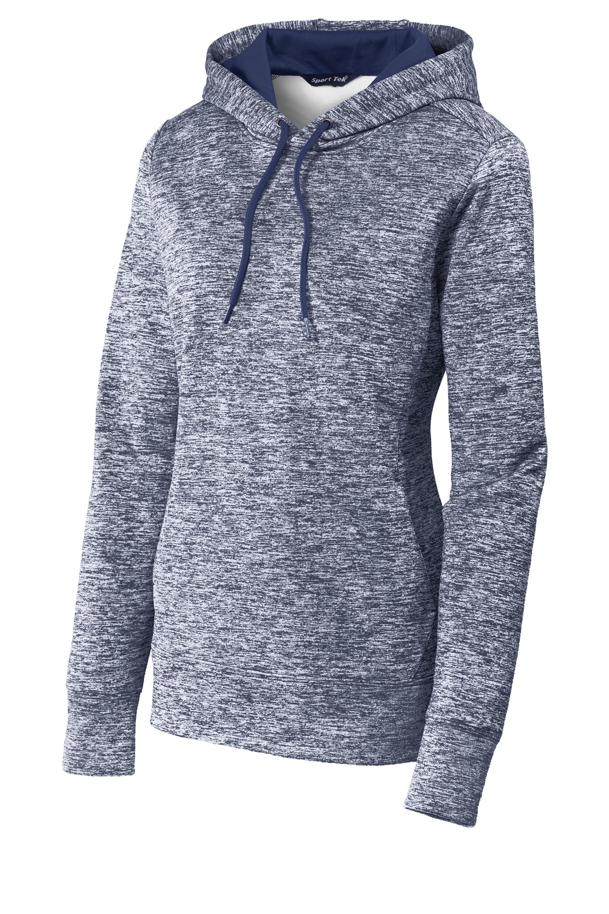 Sport-Tek Women's PosiCharge Electric Heather Fleece Hooded Pullover. LST225, custom hoodie or sweatshirt with logo imprint 16