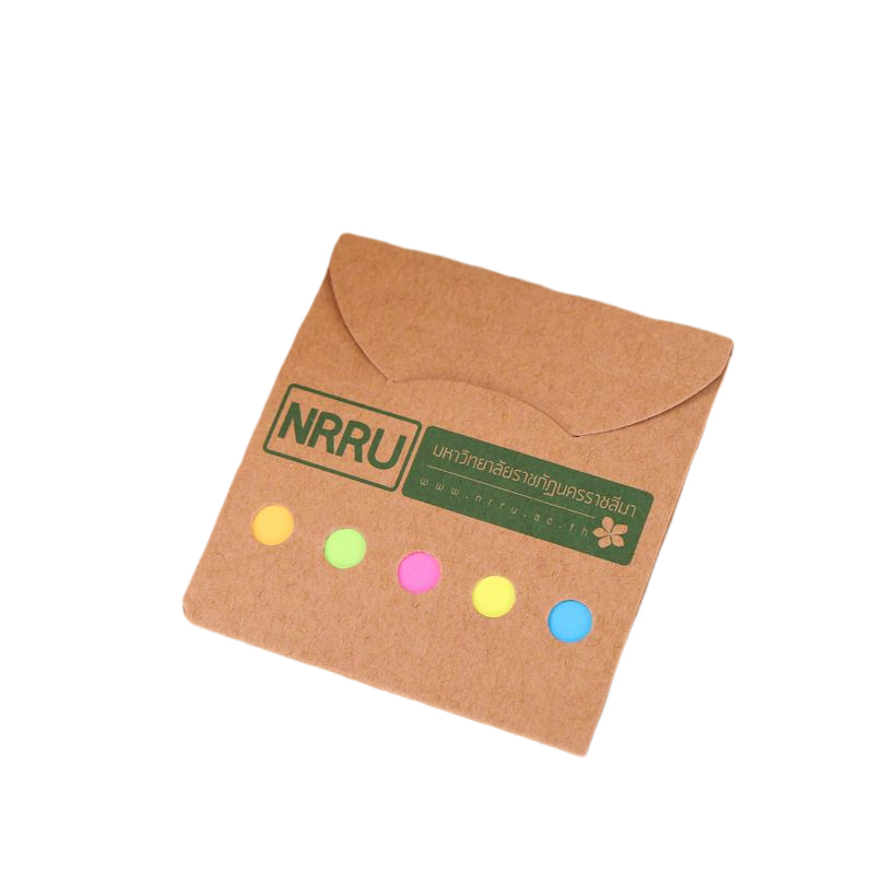 5 Color Sticky Note Pad 1