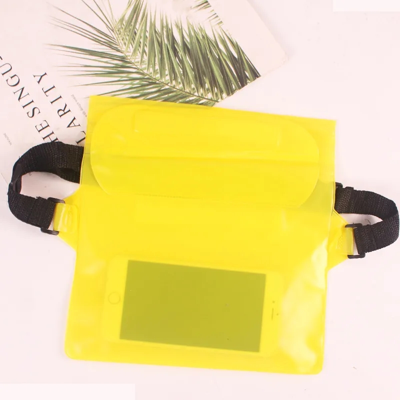IPX8 Waterproof Phone Pouch with Waist Strap 15