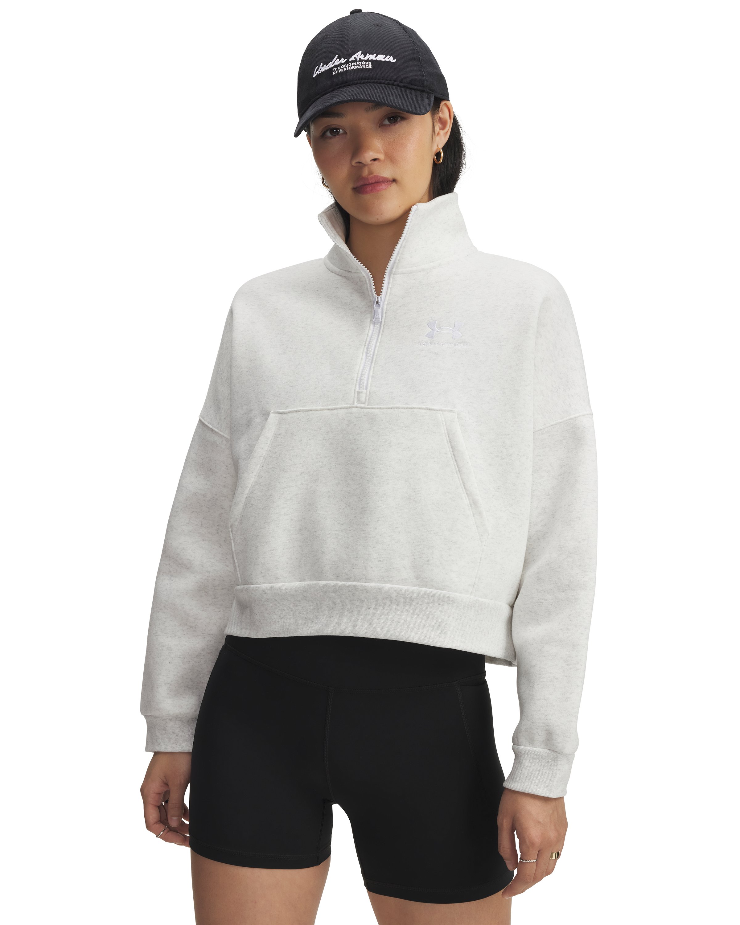 UA Icon Fleece Women's Oversized Zip 8