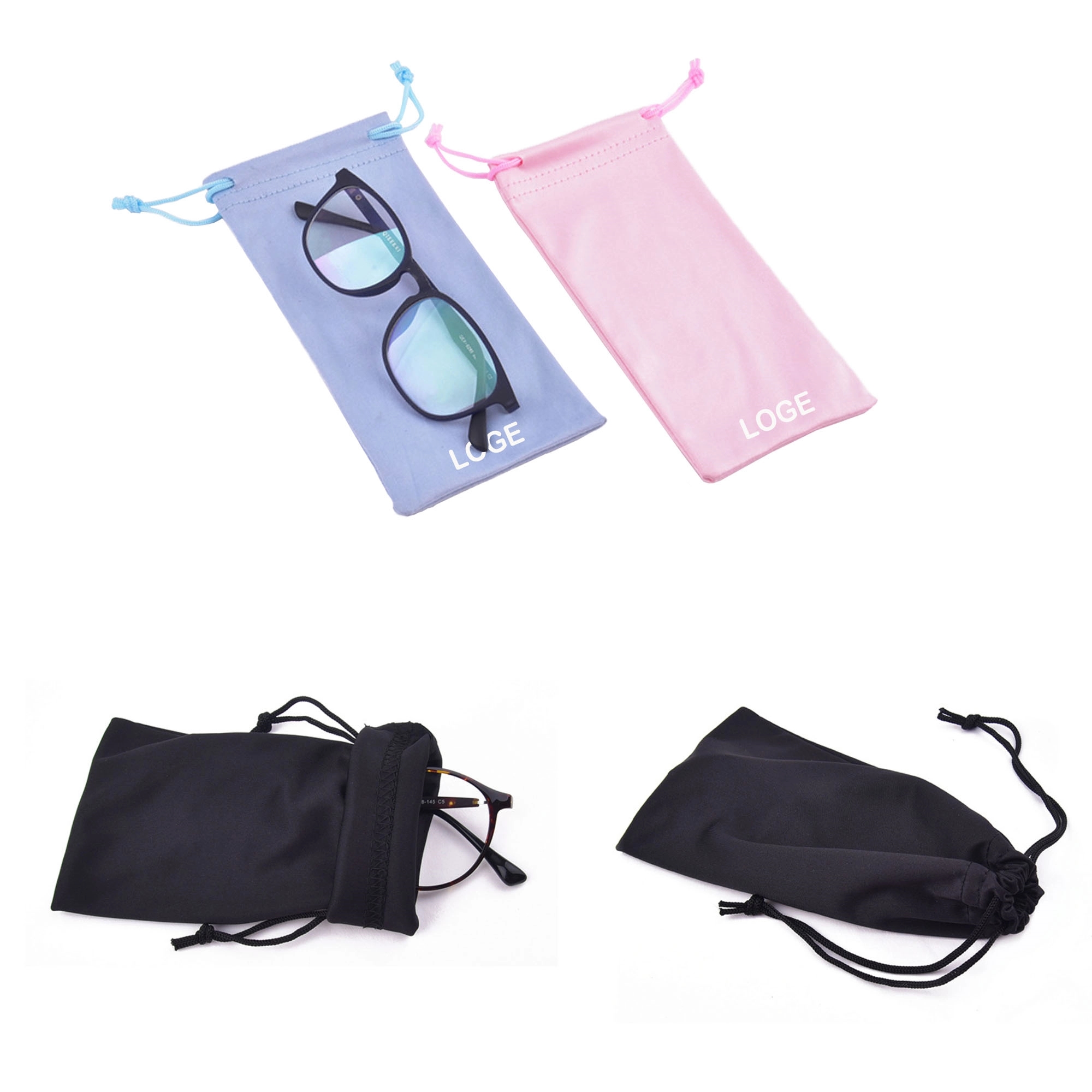 Microfiber Pouch With Drawstring MOQ 100PCS 1