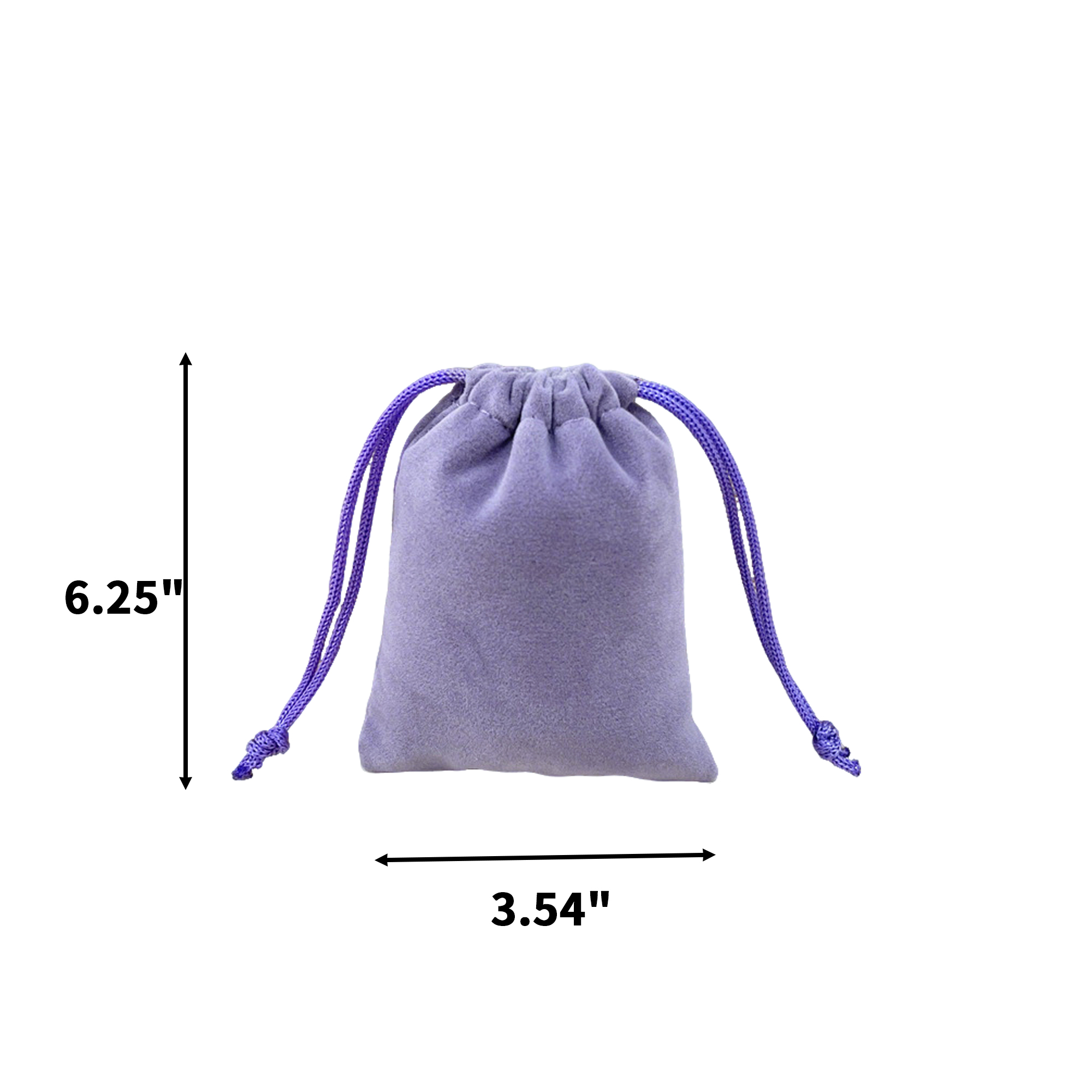 Velvet Drawstring Jewelry Bag 16