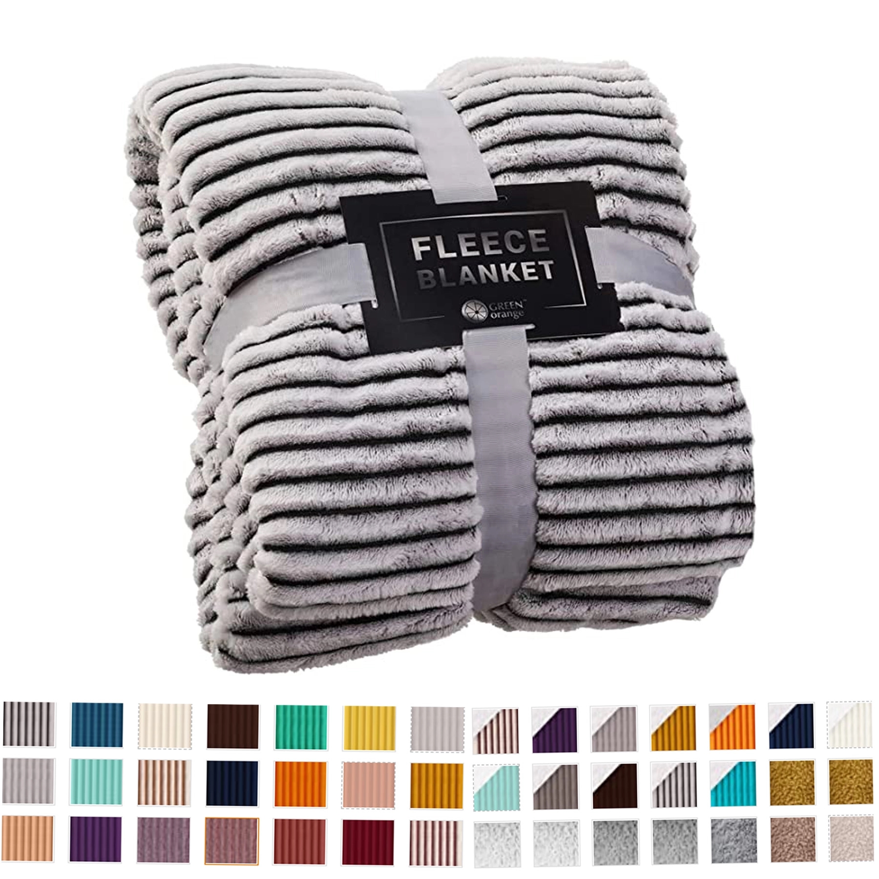 50"*60" Fleece Throw Blanket for Couch 2
