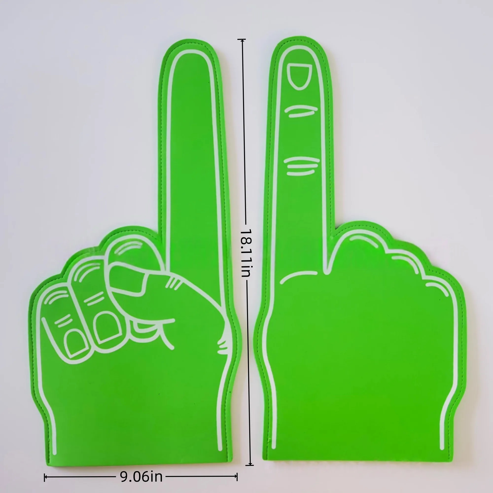 Custom Printed Giant EVA Foam Hand Gloves 3