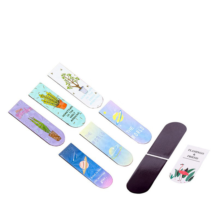 Colorful Folding Magnetic Bookmark 1