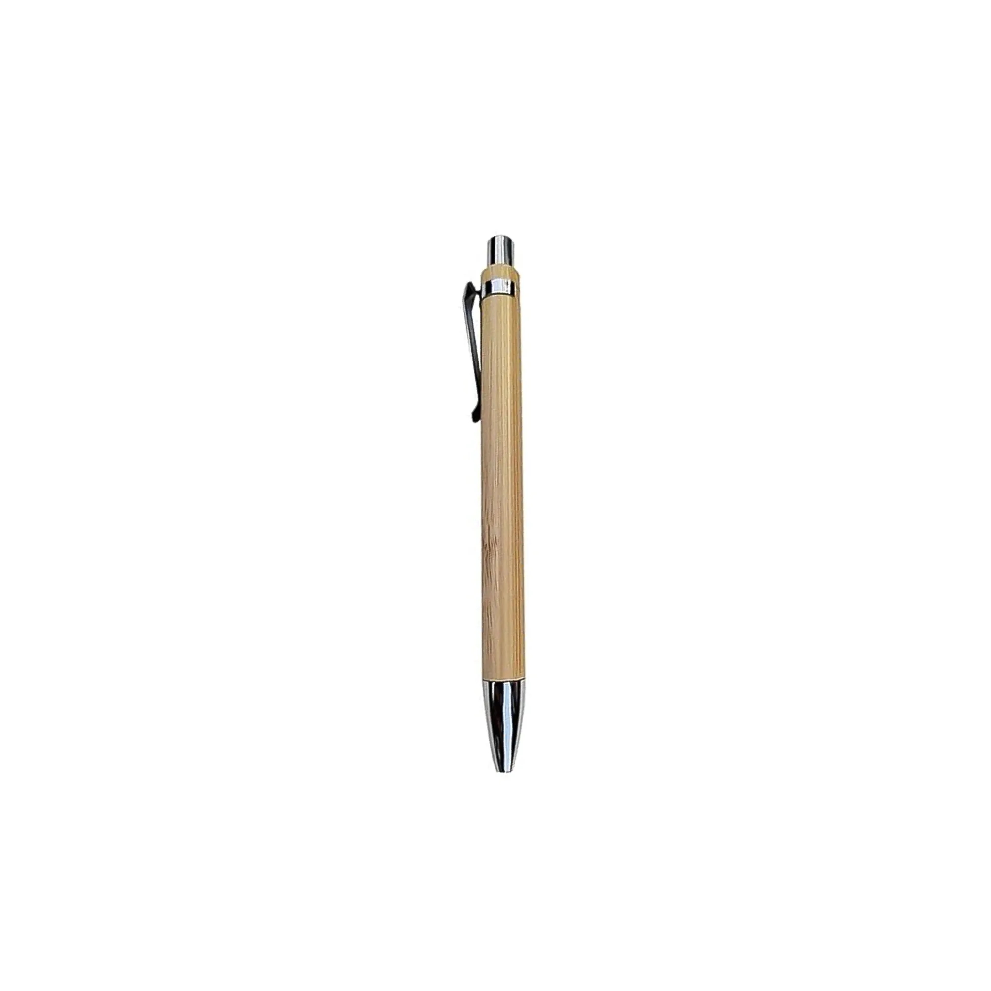 Eco-Friendly Portable Bamboo Ballpoint Writing Pen 2