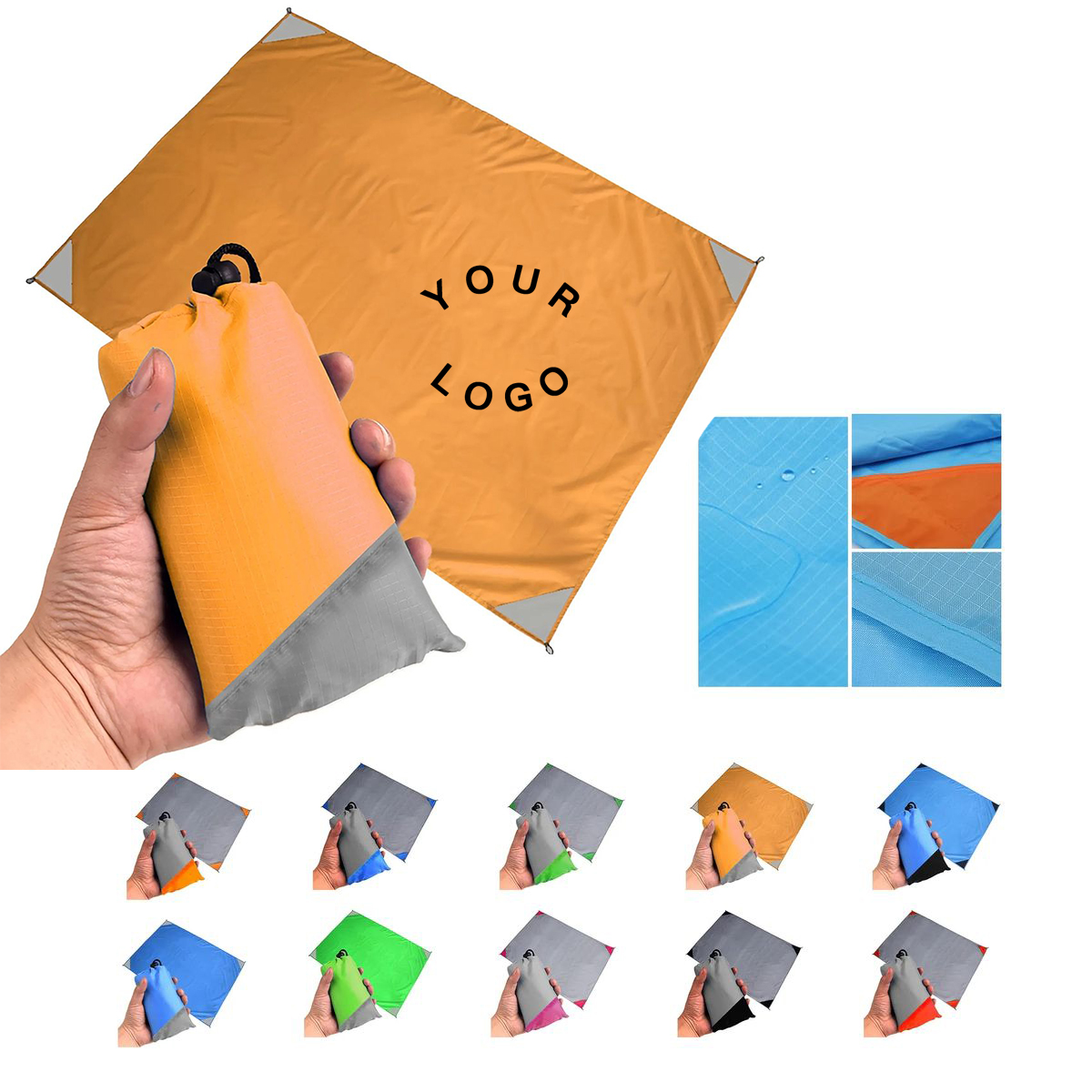 Durable Oxford Picnic Mat with Large Foldable Design 3