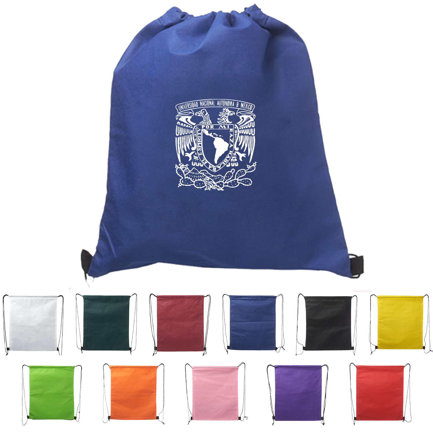 Cinch Up Bag Non-Woven Drawstring Backpacks (14.5" x 17.5") 15