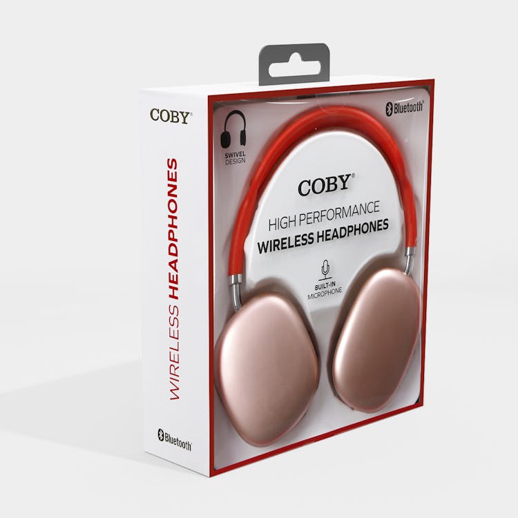 Wireless Headphones - High Performance Rose Gold 1