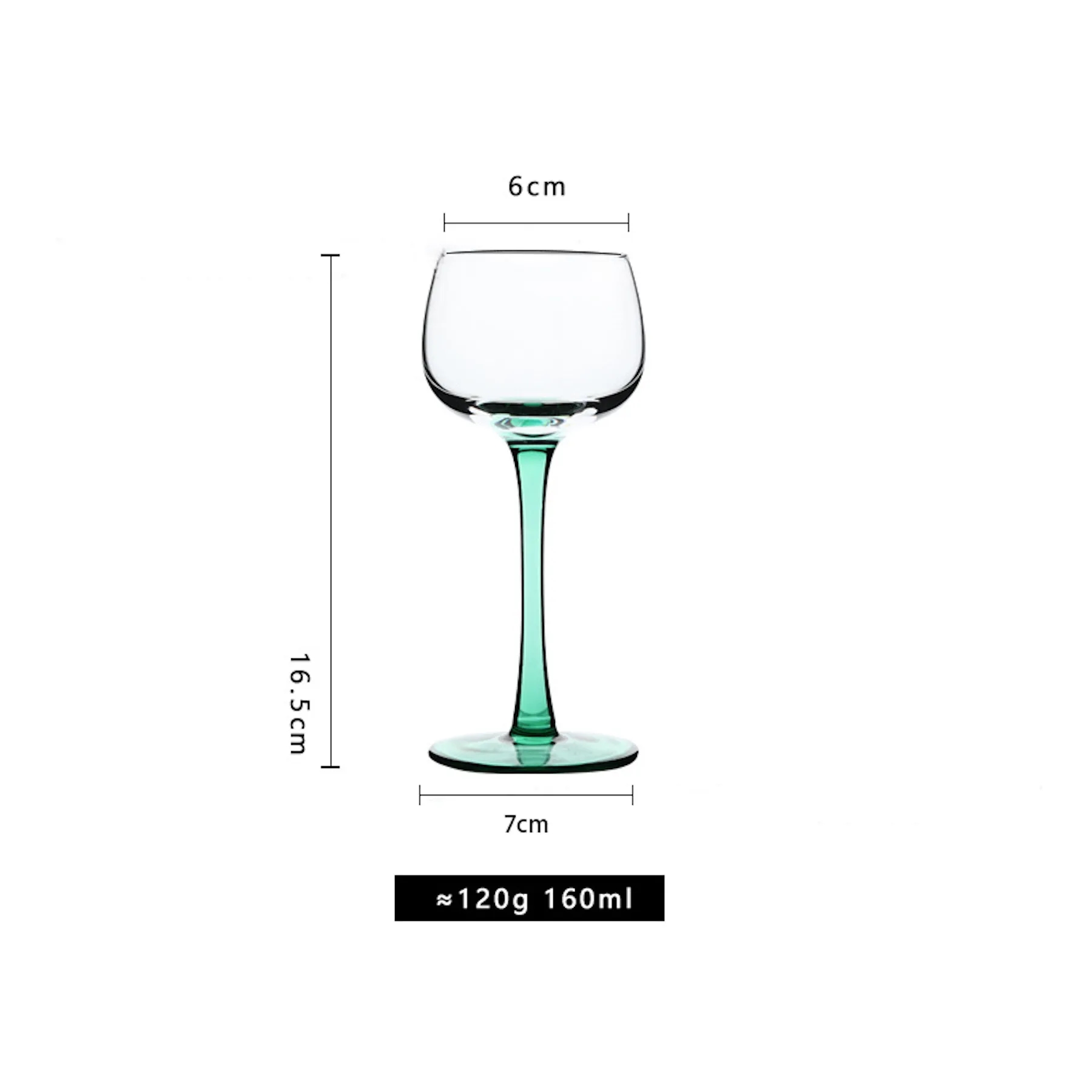 3Oz Colorful Wine Glasses 5