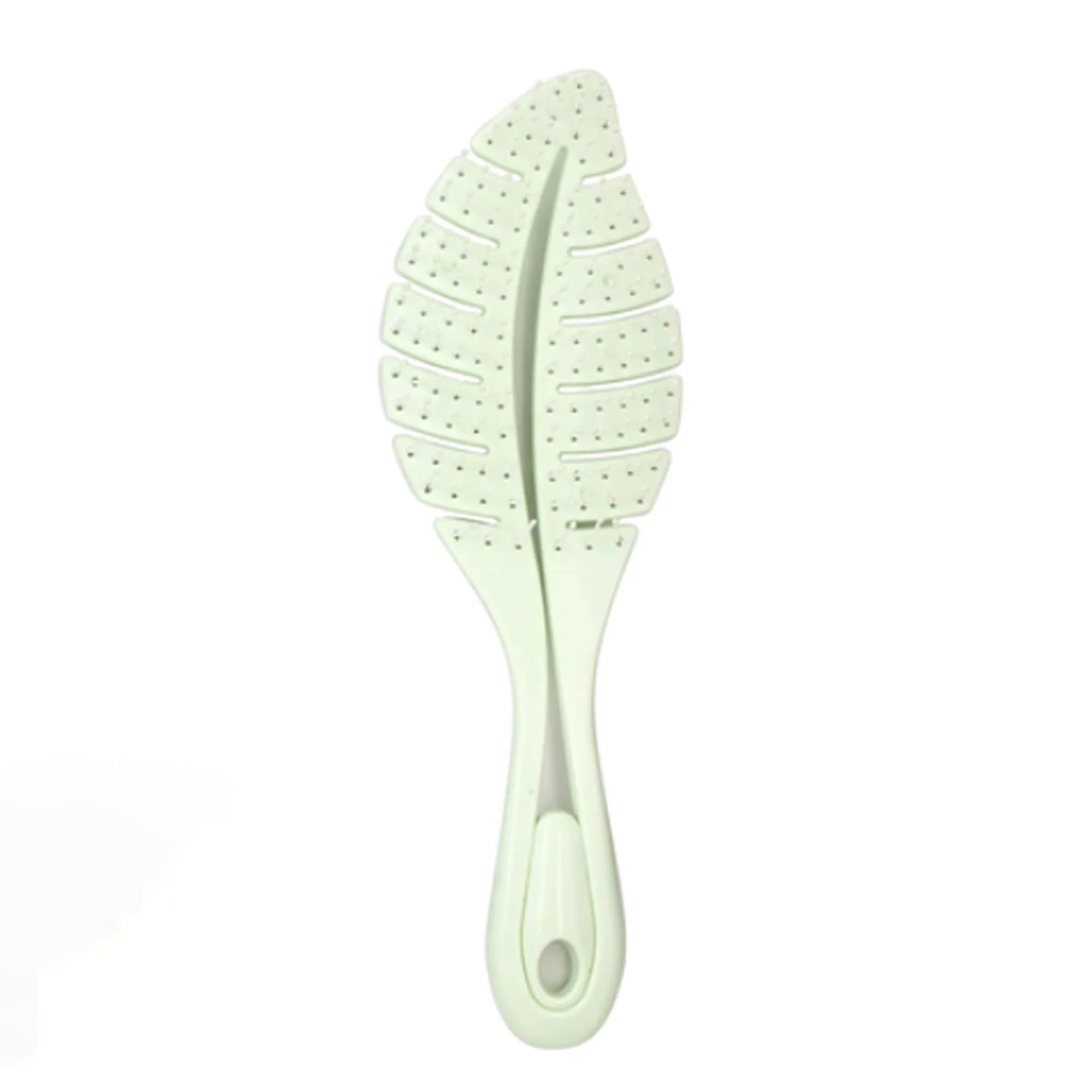 Leaf Shape Detangler Massager Shampoo Comb 2