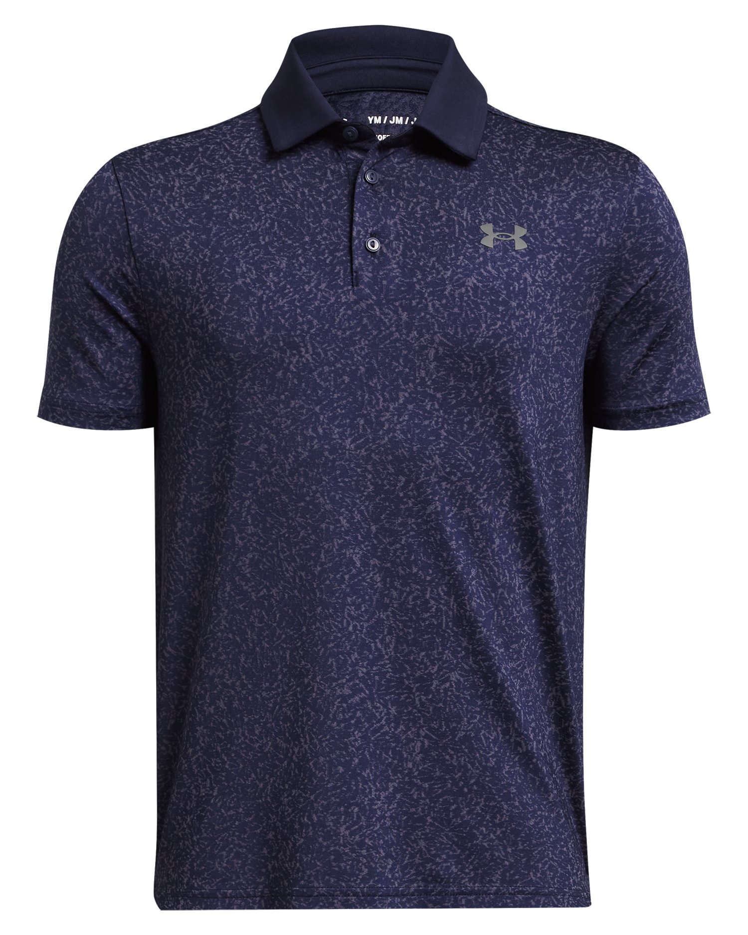 Boys' UA Playoff Coral Jacquard Polo  1