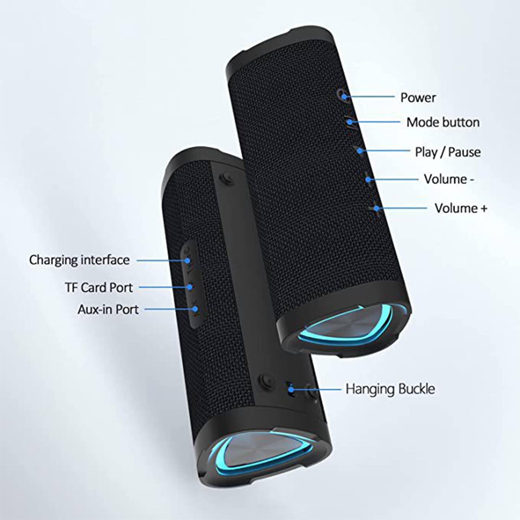 Portable Wireless Bluetooth Speaker 3