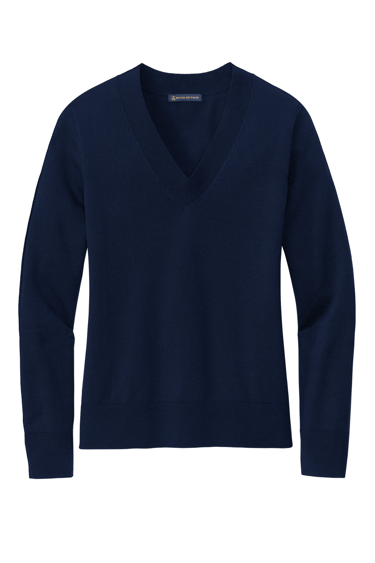 Brooks Brothers Women's Cotton Stretch V-Neck Sweater BB18401 30