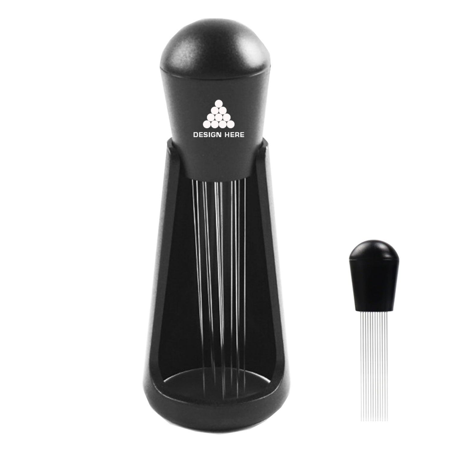 Espresso Coffee Distribution Tool with Handle 2
