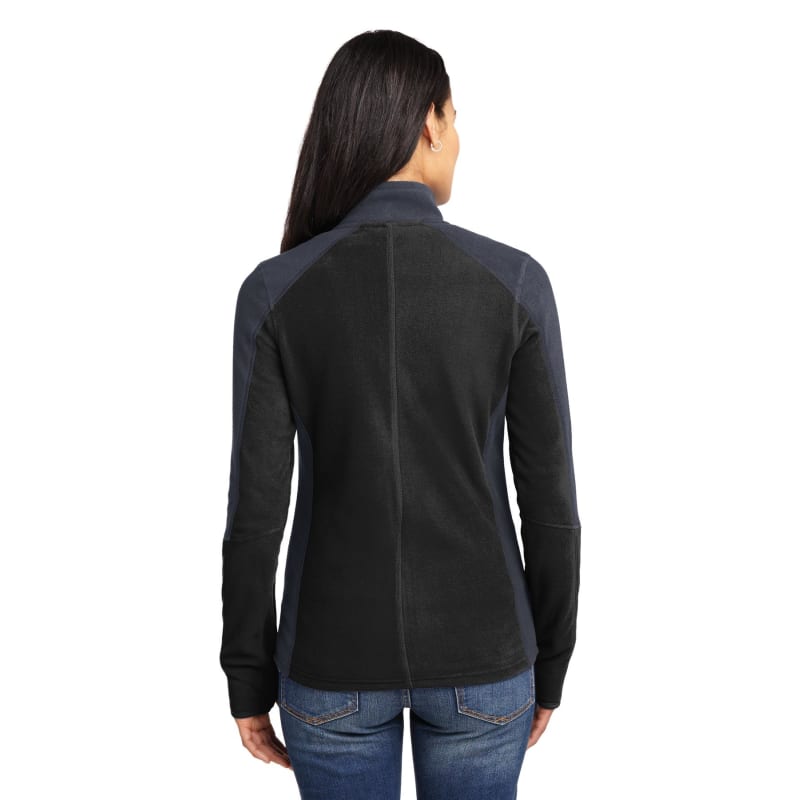 Port Authority Women's Colorblock Microfleece Jacket. 6