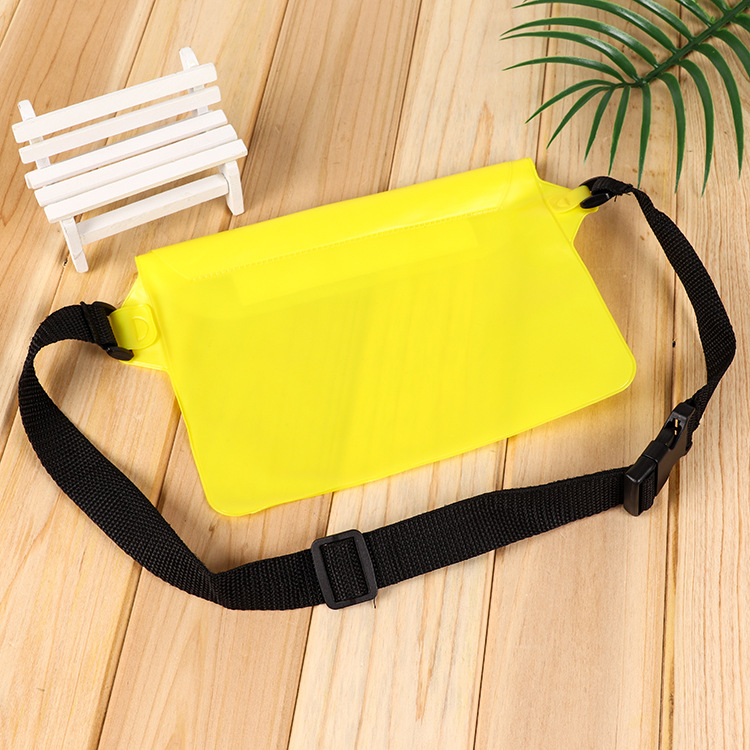 Waterproof PVC Fanny Pack Set Phone Pouch 4