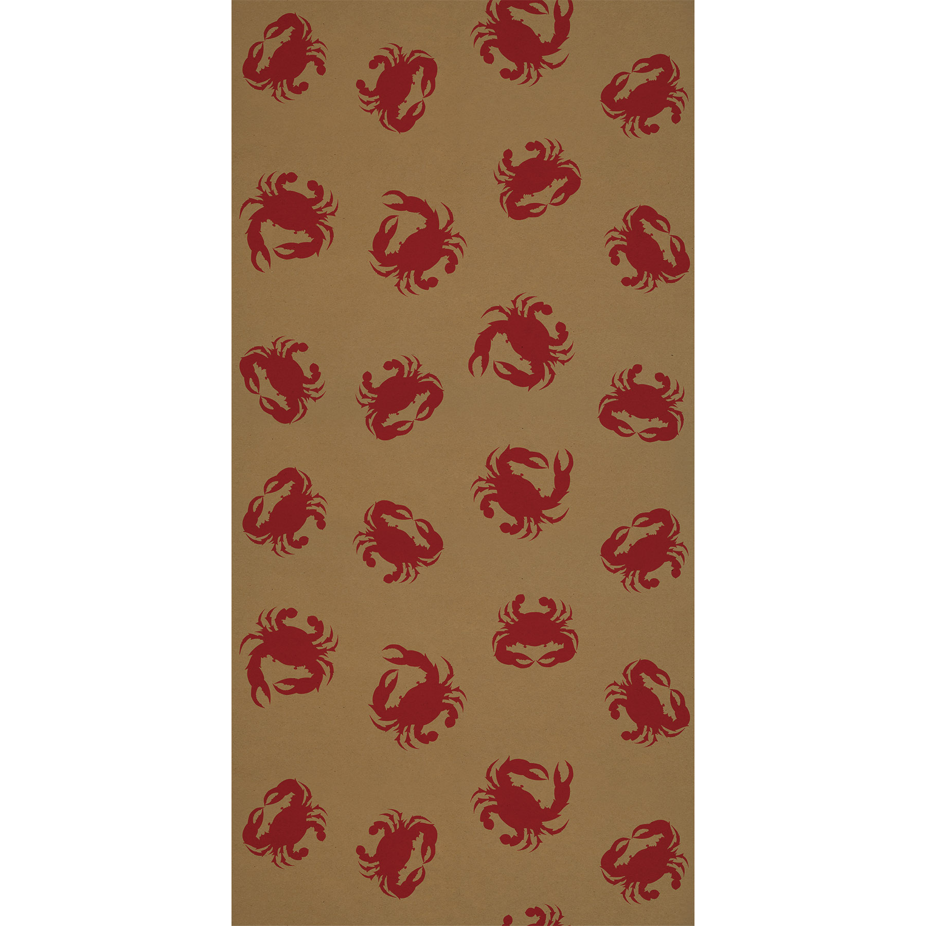 Crab Kraft Paper Table Roll 1